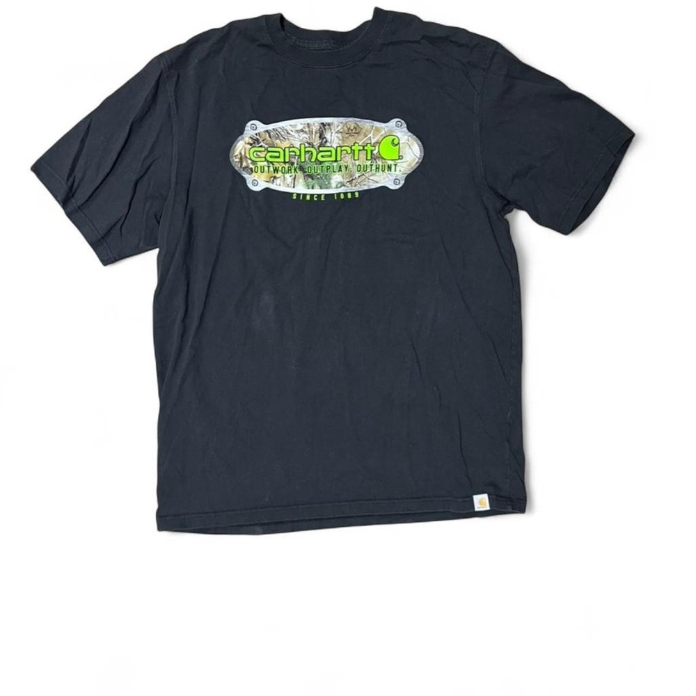 Carhartt and RealTree Black Graphic T-Shirt